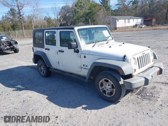 2009 Jeep Wrangler Unlimited X with VIN 1J4GZ39109L729171, listed as a IAAI auction lot 41715448 with 367,882 mi miles. Bid and sale history available at carsss.com. Image 1.