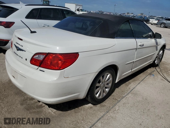 2010 Chrysler Sebring Touring with VIN 1C3BC5ED4AN156186, listed as a Copart auction lot 74697534 with 0 mi miles and Non Repairable. Bid and sale history available at carsss.com. Image 3.