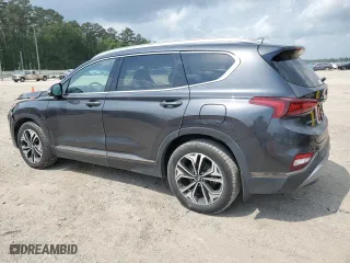2020 Hyundai Santa Fe Limited with VIN 5NMS53AA8LH282847, listed as a Copart auction lot 54123895 with 62,874 mi miles and Salvage Title. Bid and sale history available at carsss.com. Image 2.