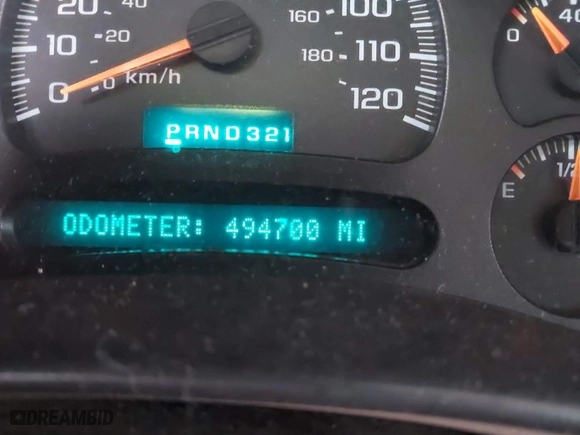 2005 GMC Yukon SLT with VIN 1GKEK13TX5R105664, listed as a IAAI auction lot 41285001 with 494,700 mi miles. Bid and sale history available at carsss.com. Image 15.