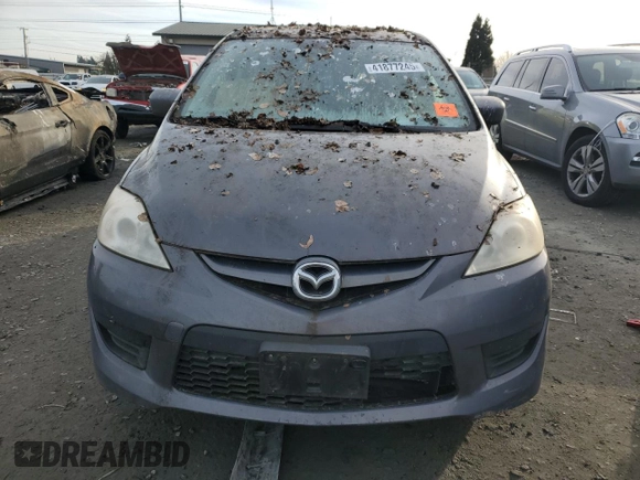 2009 Mazda 5 Sport with VIN JM1CR29L590329463, listed as a Copart auction lot 41877245 with Not provided miles and Salvage title. Bid and sale history available at DreamBid. Image 5.