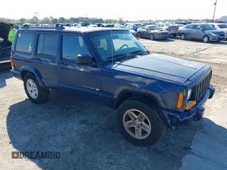 2001 Jeep Cherokee Sport with VIN 1J4FF58S21L612724, listed as a IAAI auction lot 41668763 with 122,464 mi miles and . Bid and sale history available at DreamBid. Image 1.