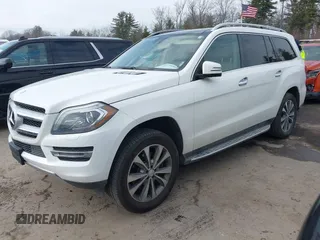 2016 Mercedes-Benz GL with VIN 4JGDF6EE1GA620802, listed as a IAAI auction lot 41706801 with 110,367 mi miles. Bid and sale history available at carsss.com. Image 2.