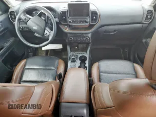 2021 Ford Bronco Sport Badlands z VIN 3FMCR9D96MRB05966, wystawiony jako Copart lot #58870785 z przebiegiem Nie podano mil oraz Tytuł czysty. Historia ofert i sprzedaży dostępna na DreamBid. Obrazek 8.
