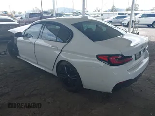 2021 BMW 5 Series 540i with VIN WBA53BJ08MWW94444, listed as a IAAI auction lot 41924491 with 58,921 mi miles and . Bid and sale history available at carsss.com. Image 3.