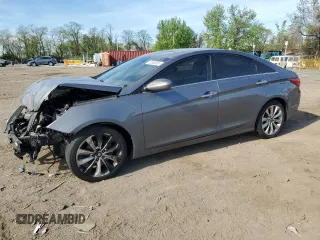 2013 Hyundai Sonata Limited with VIN 5NPEC4AC3DH680398, listed as a Copart auction lot 53953005 with 206,135 mi miles and Salvage Title. Bid and sale history available at carsss.com. Image 1.