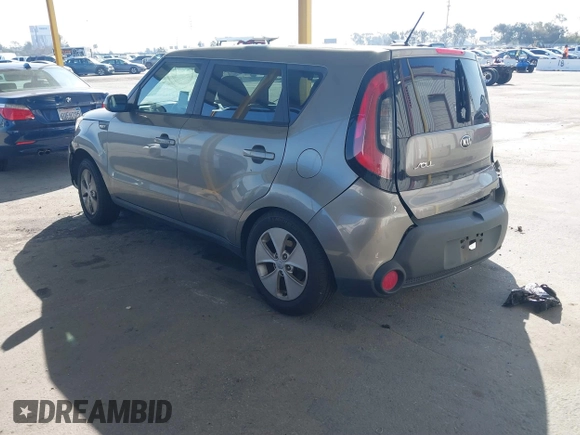 2014 Kia Soul with VIN KNDJN2A28E7019749, listed as a IAAI auction lot 41562826 with 65,610 mi miles. Bid and sale history available at carsss.com. Image 3.