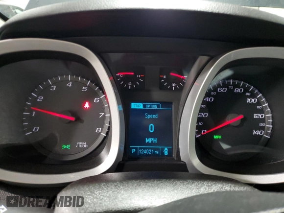 2013 Chevrolet Equinox LT with VIN 2GNFLPE31D6363246, listed as a Copart auction lot 82787814 with 124,021 mi miles and Salvage Title. Bid and sale history available at DreamBid. Image 9.