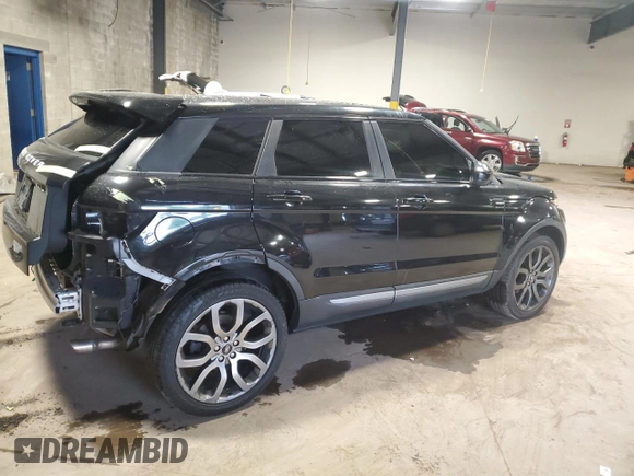 2015 Land Rover Range Rover Evoque Pure Plus with VIN SALVP2BGXFH044548, listed as a Copart auction lot 62451615 with 109,405 mi miles and Salvage title. Bid and sale history available at DreamBid. Image 3.