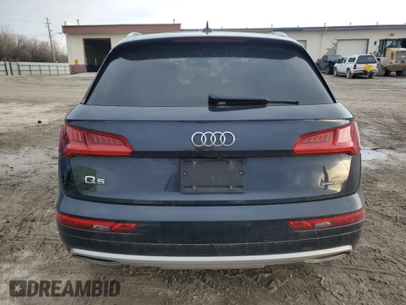 2020 Audi Q5 Premium Plus with VIN WA1BNAFY9L2074758, listed as a Copart auction lot 48193075 with 87,102 mi miles and Salvage Title. Bid and sale history available at carsss.com. Image 6.