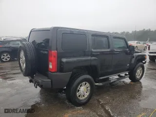 2007 Hummer H3 SUV with VIN 5GTDN13E578246319, listed as a Copart auction lot 44727545 with 117,995 mi miles and Salvage Title. Bid and sale history available at carsss.com. Image 3.