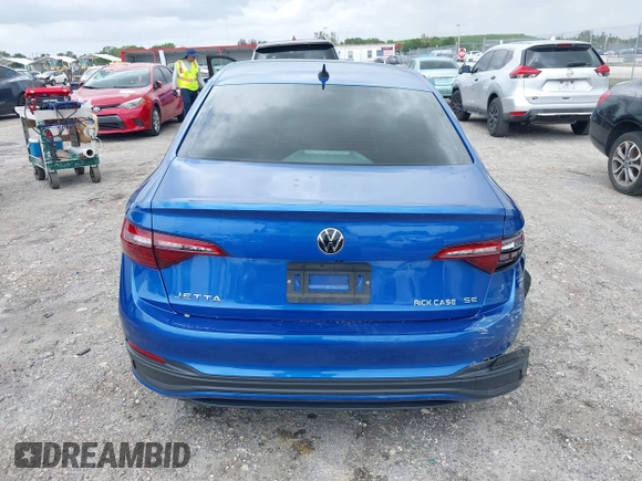 2022 Volkswagen Jetta SE with VIN 3VW7M7BU9NM014623, listed as a IAAI auction lot 42012005 with 39,643 mi miles and . Bid and sale history available at DreamBid. Image 16.