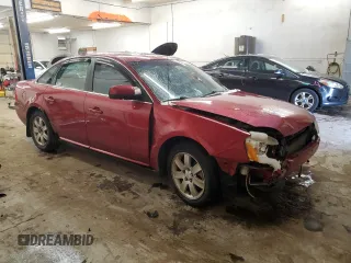 2007 Ford Five Hundred SEL with VIN 1FAHP24137G136773, listed as a Copart auction lot 85575344 with 0 mi miles and Salvage Title. Bid and sale history available at carsss.com. Image 4.