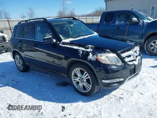 2013 Mercedes-Benz GLK with VIN WDCGG8JB2DG029158, listed as a IAAI auction lot 41595696 with 103,016 mi miles. Bid and sale history available at carsss.com. Image 1.