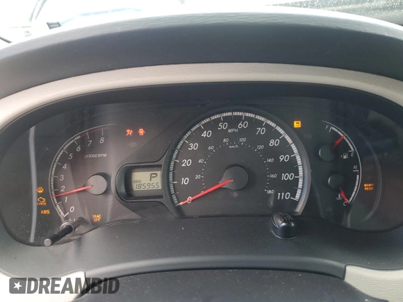 2014 Toyota Sienna L with VIN 5TDZK3DC8ES504985, listed as a Copart auction lot 56174035 with 185,955 mi miles and Salvage title. Bid and sale history available at DreamBid. Image 9.