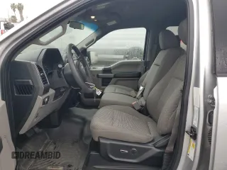 2018 Ford F-150 XL with VIN 1FTEW1EP3JFD05281, listed as a Copart auction lot 50724245 with 48,541 mi miles and Salvage title. Bid and sale history available at DreamBid. Image 7.