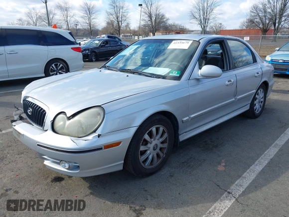 2003 Hyundai Sonata GLS with VIN KMHWF35H23A909117, listed as a IAAI auction lot 41535679 with 149,285 mi miles. Bid and sale history available at carsss.com. Image 18.
