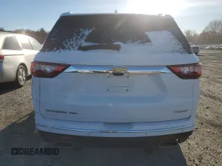 2020 Chevrolet Traverse Premier with VIN 1GNEVKKW8LJ212493, listed as a Copart auction lot 85914424 with 44,383 mi miles and Salvage Title. Bid and sale history available at carsss.com. Image 6.