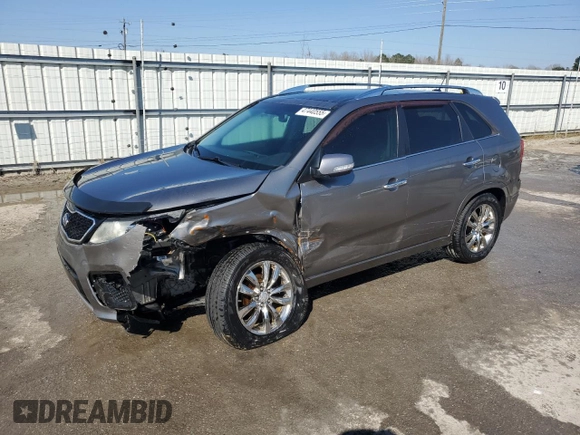2012 Kia Sorento SX with VIN 5XYKW4A25CG212101, listed as a Copart auction lot 47440555 with 149,970 mi miles and Salvage Title. Bid and sale history available at carsss.com. Image 1.