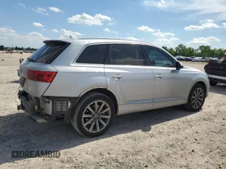2019 Audi Q7 Prestige with VIN WA1VAAF78KD013548, listed as a Copart auction lot 56485545 with 52,308 mi miles and Salvage title. Bid and sale history available at DreamBid. Image 3.