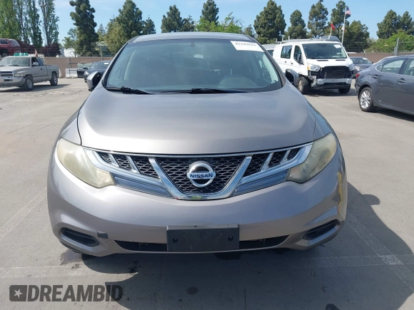 2012 Nissan Murano S with VIN JN8AZ1MU3CW101889, listed as a IAAI auction lot 42109643 with 174,502 mi miles and . Bid and sale history available at carsss.com. Image 6.