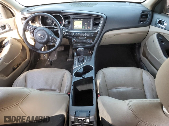 2015 Kia Optima EX with VIN 5XXGN4A72FG404167, listed as a Copart auction lot 53261445 with 156,517 mi miles and Salvage Title. Bid and sale history available at carsss.com. Image 8.
