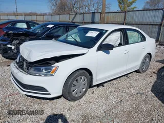 2016 Volkswagen Jetta Sedan 1.4T S w/Technology with VIN 3VW267AJ5GM249423, listed as a IAAI auction lot 41867790 with 61,979 mi miles. Bid and sale history available at carsss.com. Image 2.