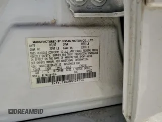 2008 Nissan Altima 3.5 SE with VIN 1N4BL21EX8N424151, listed as a Copart auction lot 49699515 with 85,249 mi miles and Salvage Title. Bid and sale history available at carsss.com. Image 12.