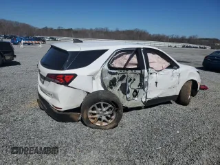 2022 Chevrolet Equinox LT with VIN 3GNAXTEV0NL135275, listed as a Copart auction lot 48739445 with 58,675 mi miles and Salvage Title. Bid and sale history available at carsss.com. Image 3.