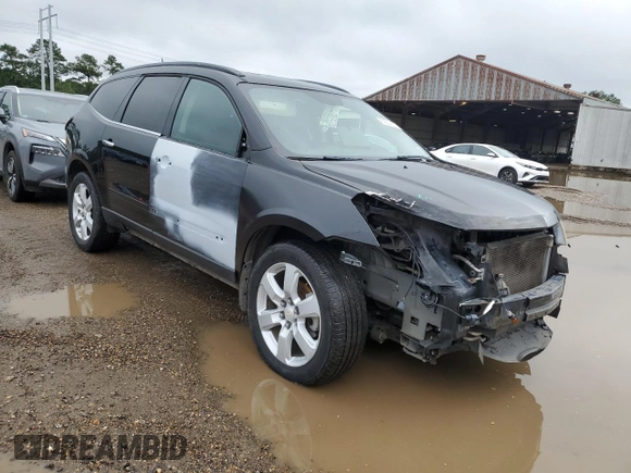 2016 Chevrolet Traverse LT with VIN 1GNKRGKD3GJ284498, listed as a Copart auction lot 56059185 with 134,133 mi miles and Salvage title. Bid and sale history available at DreamBid. Image 4.