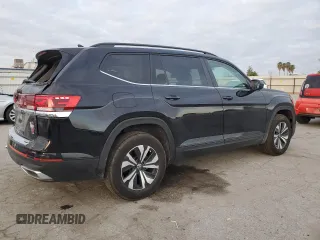2025 Volkswagen Atlas SE with VIN 1V2DR2CA8SC523693, listed as a Copart auction lot 51173005 with 3,988 mi miles and Salvage title. Bid and sale history available at DreamBid. Image 3.