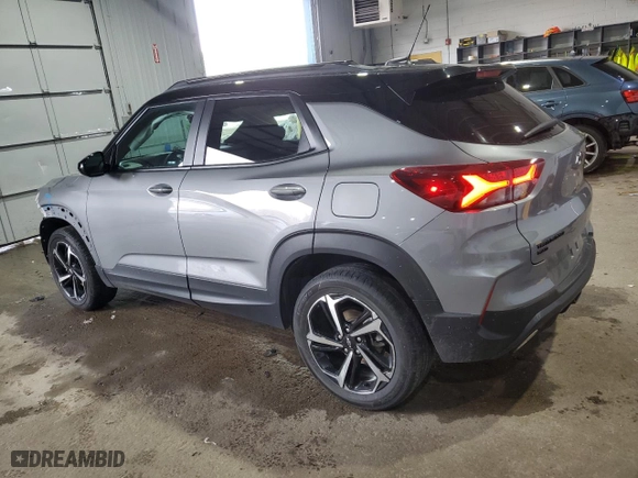 2023 Chevrolet TrailBlazer RS with VIN KL79MUSL1PB108472, listed as a Copart auction lot 45748765 with 38,561 mi miles and Salvage Title. Bid and sale history available at carsss.com. Image 2.