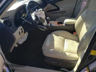 2012 Lexus IS 250 with VIN JTHCF5C22C5059787, listed as a Copart auction lot 45047255 with 190,001 mi miles and Salvage Title. Bid and sale history available at DreamBid. Image 7.