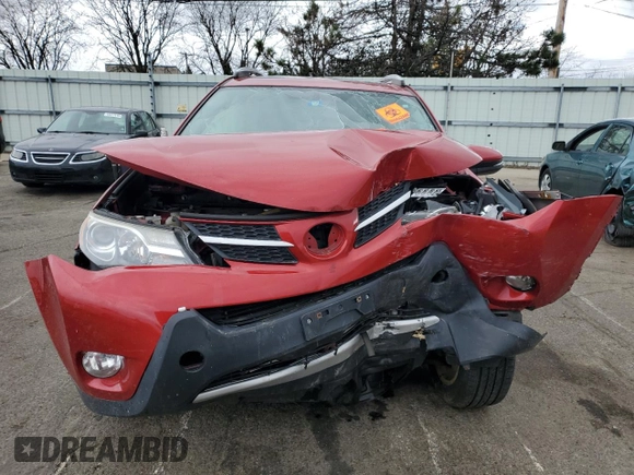 2014 Toyota RAV4 XLE with VIN JTMRFREV2ED068900, listed as a Copart auction lot 49840475 with 0 mi miles and Salvage Title. Bid and sale history available at carsss.com. Image 5.