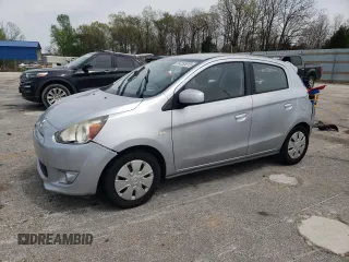 2015 Mitsubishi Mirage DE z VIN ML32A3HJ2FH032384, wystawiony jako Copart lot #54233015 z przebiegiem 87 927 mil mil oraz Szkoda całkowita • Salvage title. Historia ofert i sprzedaży dostępna na DreamBid. Obrazek 1.