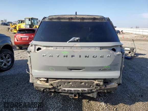 2022 Nissan Pathfinder Platinum z VIN 5N1DR3DH7NC202215, wystawiony jako Copart lot #86313314 z przebiegiem 76 646 mil mil oraz Szkoda całkowita • Salvage title. Historia ofert i sprzedaży dostępna na DreamBid. Obrazek 6.