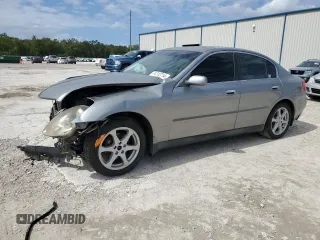 2004 Infiniti G35 w/Leather with VIN JNKCV51F94M717606, listed as a Copart auction lot 74712714 with 197,420 mi miles and Salvage Title. Bid and sale history available at DreamBid. Image 1.