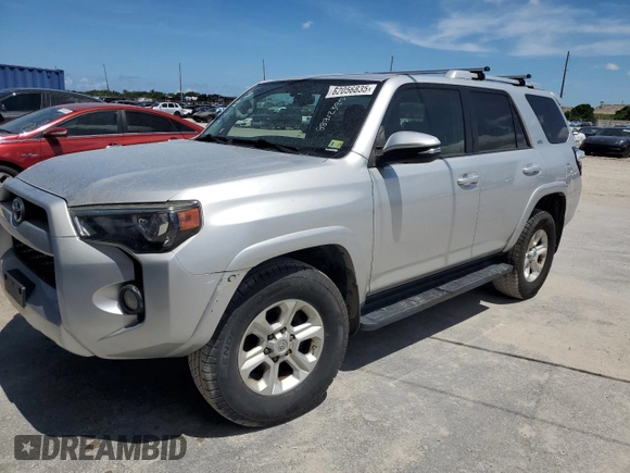2016 Toyota 4Runner Limited with VIN JTEBU5JR7G5369955, listed as a Copart auction lot 62056835 with 221,490 mi miles and Clean title. Bid and sale history available at DreamBid. Image 1.