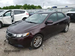 2011 Kia Forte EX with VIN KNAFU4A26B5361922, listed as a Copart auction lot 54936544 with 155,406 mi miles and Salvage Title. Bid and sale history available at carsss.com. Image 1.