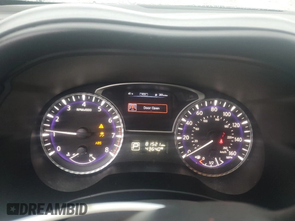 2017 Infiniti QX60 with VIN 5N1DL0MM3HC523024, listed as a Copart auction lot 50169055 with 81,521 mi miles and Salvage Title. Bid and sale history available at carsss.com. Image 9.