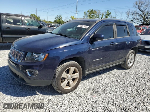 2015 Jeep Compass High Altitude Edition with VIN 1C4NJCEA7FD296139, listed as a Copart auction lot 50287945 with 65,900 mi miles and Salvage Title. Bid and sale history available at carsss.com. Image 1.