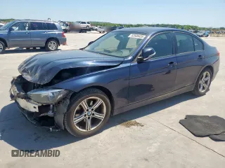 2013 BMW 3 Series 328i with VIN WBA3A5C5XDJ461038, listed as a Copart auction lot 52500435 with 108,836 mi miles and Salvage Title. Bid and sale history available at carsss.com. Image 1.
