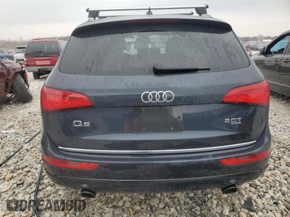 2015 Audi Q5 Premium Plus with VIN WA1LFAFP5FA002958, listed as a Copart auction lot 52501115 with 122,102 mi miles and Clean Title. Bid and sale history available at carsss.com. Image 6.
