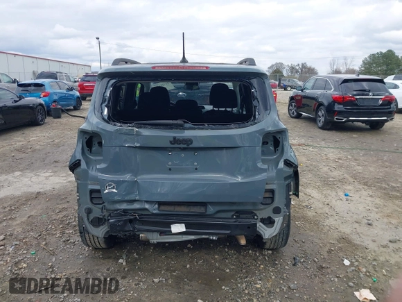 2017 Jeep Renegade Latitude with VIN ZACCJABB9HPF63259, listed as a IAAI auction lot 41729171 with 88,965 mi miles and . Bid and sale history available at DreamBid. Image 17.