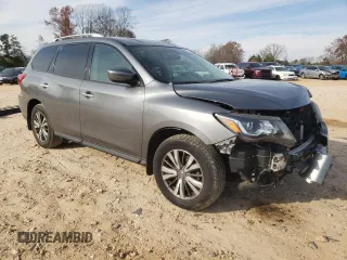 2020 Nissan Pathfinder S with VIN 5N1DR2AM8LC647233, listed as a Copart auction lot 83519124 with 114,915 mi miles and Salvage Title. Bid and sale history available at carsss.com. Image 4.