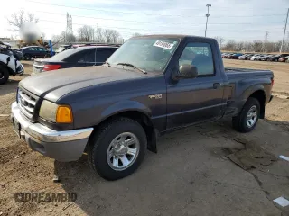 2003 Ford Ranger XL with VIN 1FTYR10D03PB32706, listed as a Copart auction lot 49154065 with 204,606 mi miles and Clean Title. Bid and sale history available at carsss.com. Image 1.