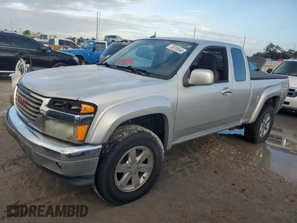 2010 GMC Canyon SLE1 with VIN 1GTJSCDE8A8113137, listed as a Copart auction lot 74610544 with 0 mi miles and Salvage Title. Bid and sale history available at carsss.com. Image 1.