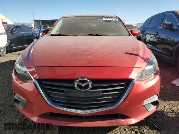 2014 Mazda 3 i Sport with VIN 3MZBM1K74EM117000, listed as a Copart auction lot 81828014 with 132,971 mi miles and Salvage Title. Bid and sale history available at DreamBid. Image 5.
