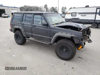 1994 Jeep Cherokee Sport with VIN 1J4FT68S0RL177339, listed as a Copart auction lot 47237805 with 207,156 mi miles and Salvage Title. Bid and sale history available at carsss.com. Image 4.