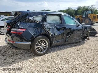 2024 Genesis GV80 with VIN KMUHBDSB0RU180683, listed as a Copart auction lot 64541304 with 0 mi miles and Non Repairable. Bid and sale history available at carsss.com. Image 3.